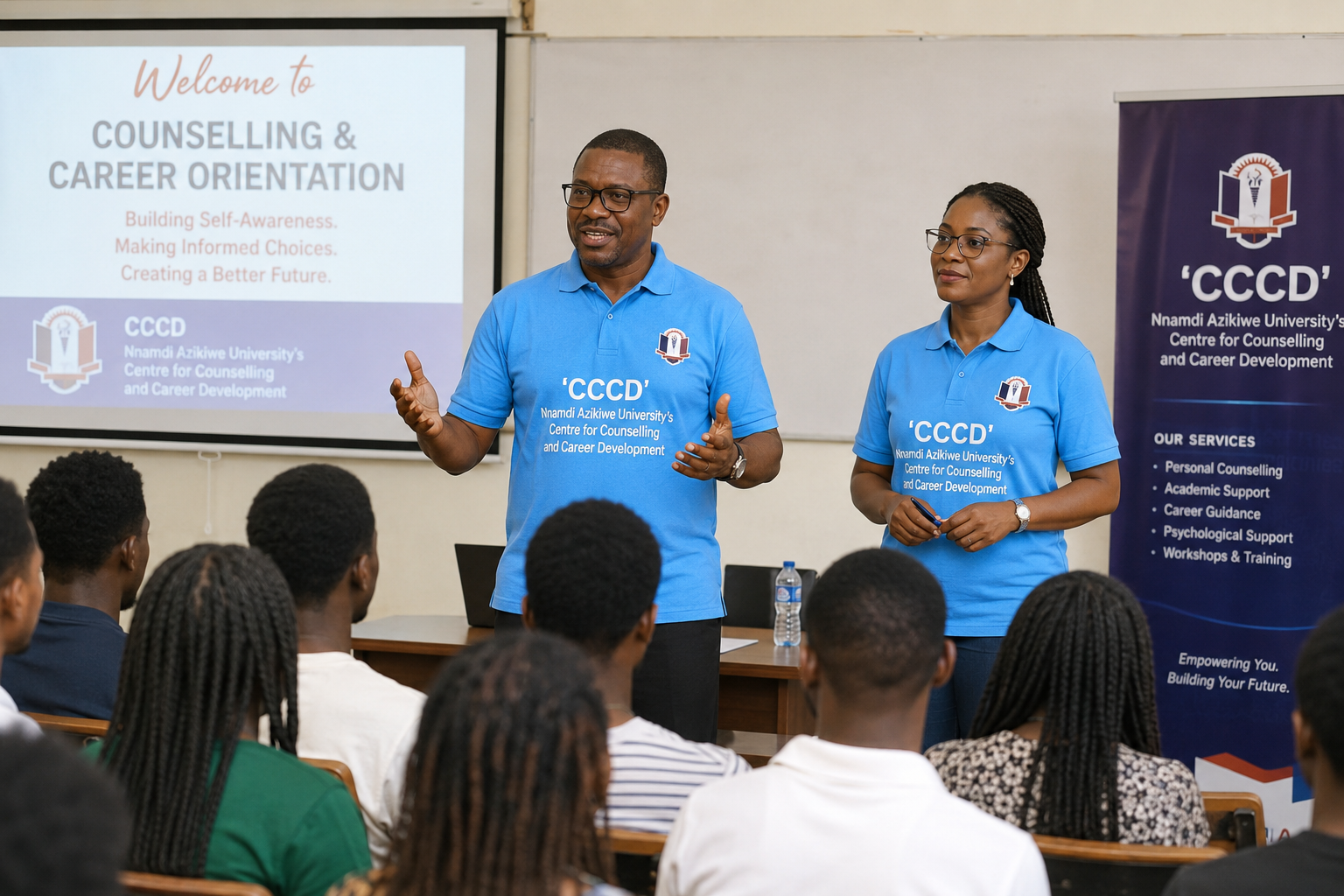 Students receiving counseling